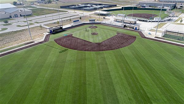 Wildcat Baseball Field Aerial View